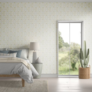 Mistana™ Marvin Peel & Stick Damask Wallpaper & Reviews Wayfair
